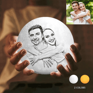 Custom Photo Moon Lamp Christmas Gifts