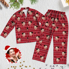 Load image into Gallery viewer, Christmas Pajamas Custom Christmas Sleepwear Personalized Photo Pajamas Christmas Gift