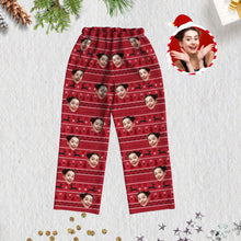 Load image into Gallery viewer, Christmas Pajamas Custom Christmas Sleepwear Personalized Photo Pajamas Christmas Gift