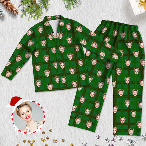 Christmas Pajamas Custom Face Pajamas Christmas Gift