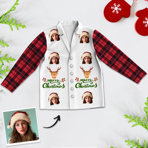 Christmas Pajamas Sleepwear Christmas Photo Pajamas Custom Pajamas Christmas Gift