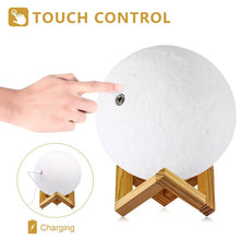 Load image into Gallery viewer, Custom Photo Moon Lamp Christmas Gifts
