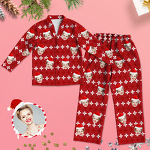 Load image into Gallery viewer, Christmas Gift Custom Christmas Pajamas Christmas Sleepwear Customized Pajamas with Photo
