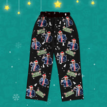 Load image into Gallery viewer, Funny Christmas Trump Dancing Pajamas Set Trump Christmas Pajamas Long Sleeve Trump Christmas Sleepwear