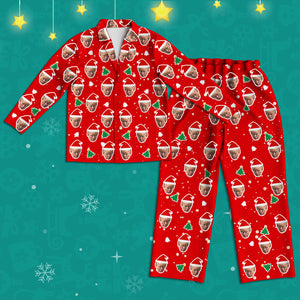 Funny Trump Dancing Pajamas Set Trump Christmas Pajamas Long Sleeve Trump Christmas Family Sleepwear