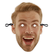 Load image into Gallery viewer, Personalized Party Photo Face Mask Graduation Party Bachelor Party Face Mask