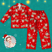 Load image into Gallery viewer, Christmas Gift Christmas Pajamas Customized Christmas Photo Pajamas Face Pajamas