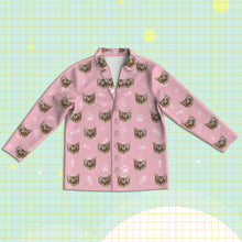Load image into Gallery viewer, Cat Pajamas Custom Cat Face Pajamas Cat Photo Pajamas Custom Christmas Gift for Cat Dad Mom