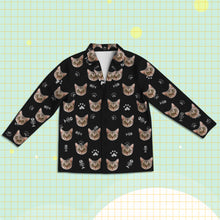 Load image into Gallery viewer, Cat Pajamas Custom Cat Face Pajamas Cat Photo Pajamas Custom Christmas Gift for Cat Dad Mom