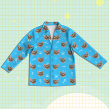 Load image into Gallery viewer, Cat Pajamas Custom Cat Face Pajamas Cat Photo Pajamas Custom Christmas Gift for Cat Dad Mom