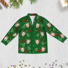 Load image into Gallery viewer, Custom Christmas Pajamas Customized Photo Christmas Sleepwear Christmas Gift