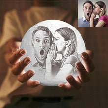 Load image into Gallery viewer, Custom Moon Lamp With Picture 16 Colors 2 Colors Christmas Gift Idea