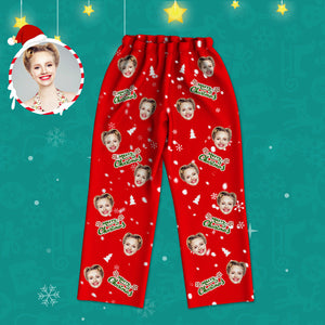 Christmas Gift Christmas Pajamas Customized Christmas Photo Pajamas Face Pajamas