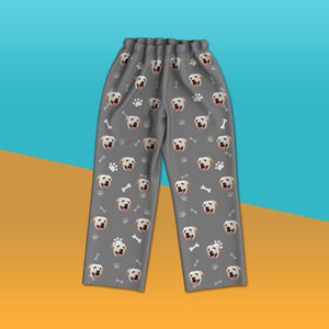 Custom Dog Face Pajamas Personalized Dog Photo Pajamas Home Photo Sleepwear Christmas Gift
