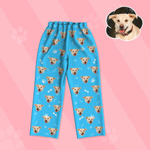 Load image into Gallery viewer, Kids Custom Pajamas Kids Personalized Dog Photo Pajamas Kids Dog Face Pajamas Christmas Gift