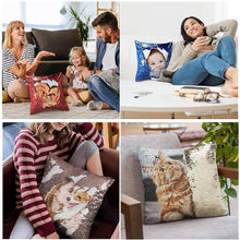 Load image into Gallery viewer, Christmas Magic Sequins Pillow Custom Magic Sequins Pillow Multicolor Shiny Christmas Gift