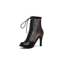 Load image into Gallery viewer, Women's Professional Dance Shoes Mesh Ballroom Practice Footwear Salsa Jazz Heels Boots