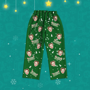 Christmas Gift Christmas Pajamas Customized Christmas Photo Pajamas Face Pajamas