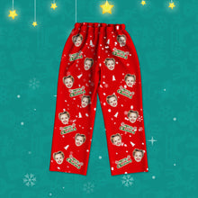 Load image into Gallery viewer, Christmas Gift Christmas Pajamas Customized Christmas Photo Pajamas Face Pajamas