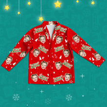 Load image into Gallery viewer, Christmas Gift Christmas Pajamas Customized Christmas Photo Pajamas Face Pajamas