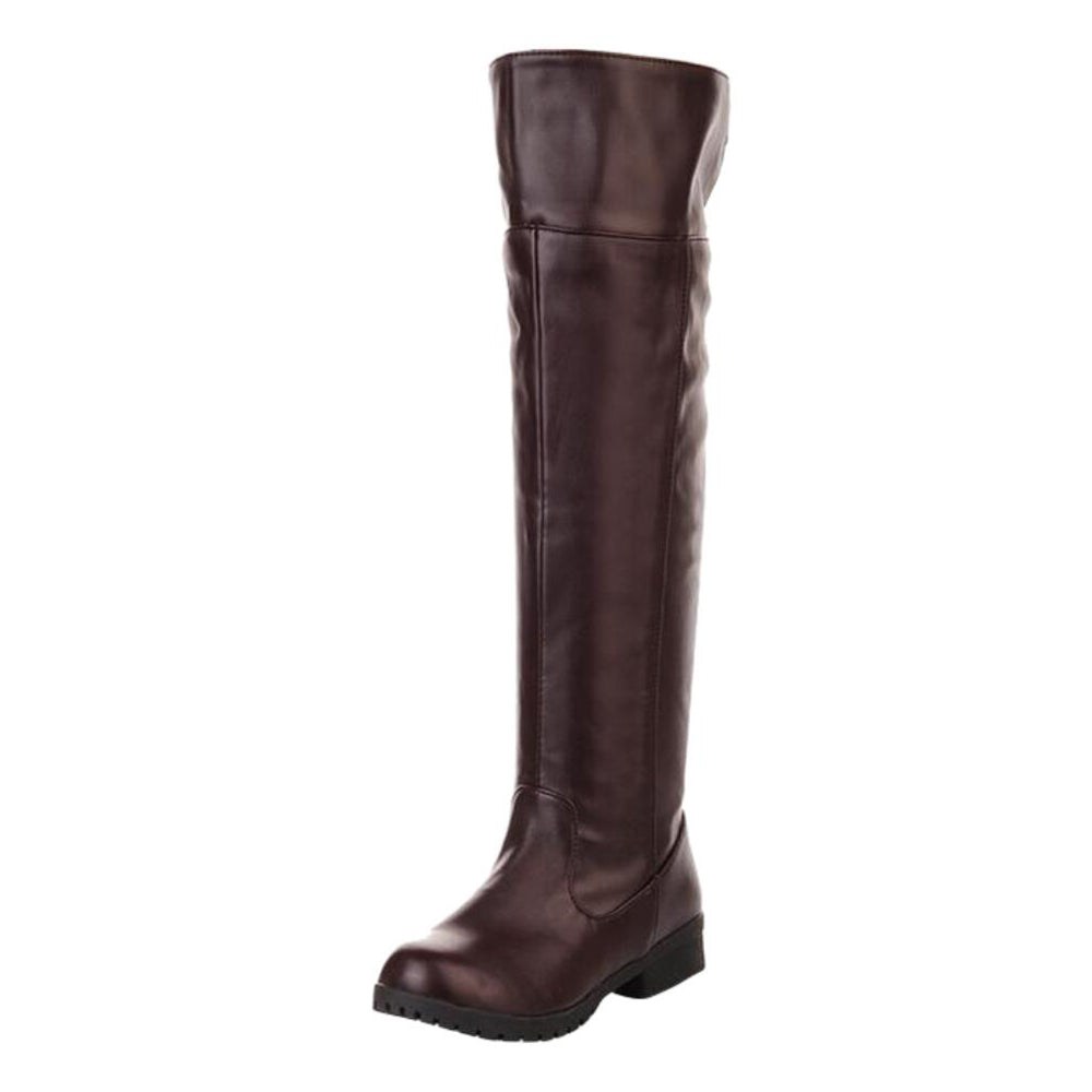 ACE SHOCK Men's Cosplay Boots Knee High Equestrian Riding Tall Boots Costume Shoes