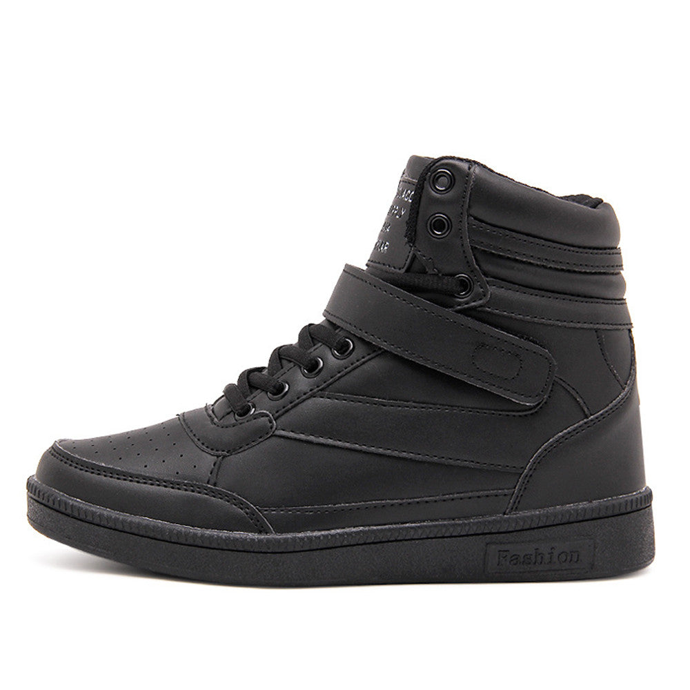ACE SHOCK Hidden Heeled Sneakers for Women Fashion High Top Wedge Walking Shoes
