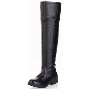 ACE SHOCK Men's Cosplay Boots Knee High Equestrian Riding Tall Boots Costume Shoes