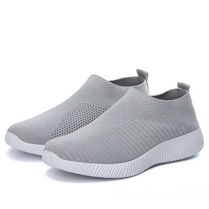 ACE SHOCK Women's Walking Tennis Shoes Slip on Easy Sneakers Casual Athletic Shoes