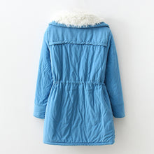 Load image into Gallery viewer, ACE SHOCK Women&#39;s Plus Size Winter Coats Faux Fur Lined Quilted Jackets Fashion Winter Parka