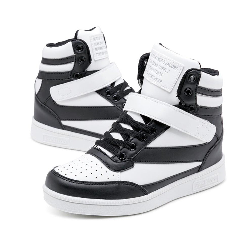 ACE SHOCK Hidden Heeled Sneakers for Women Fashion High Top Wedge Walking Shoes
