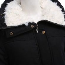 Load image into Gallery viewer, ACE SHOCK Women&#39;s Plus Size Winter Coats Faux Fur Lined Quilted Jackets Fashion Winter Parka
