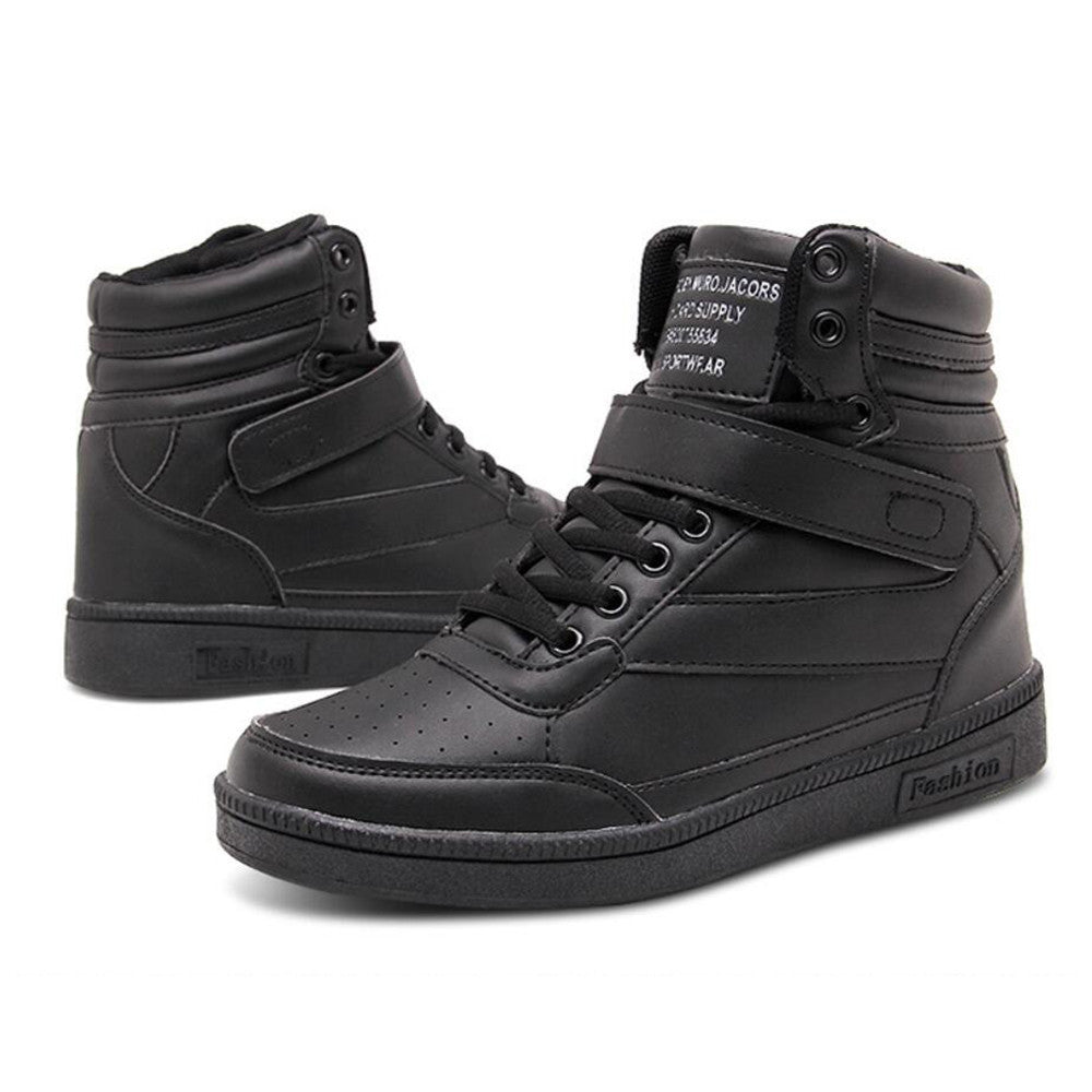 ACE SHOCK Hidden Heeled Sneakers for Women Fashion High Top Wedge Walking Shoes