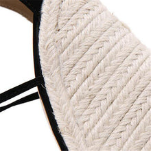 Load image into Gallery viewer, Women Espadrille Wedge Sandals 2021 Fashion Lace-up High Heeled Platform Dressy Shoes
