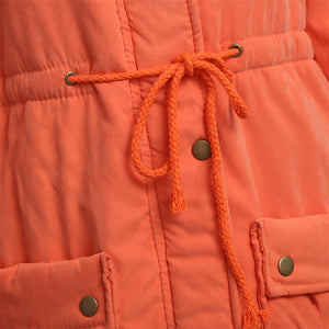ACE SHOCK Women's Plus Size Winter Coats Faux Fur Lined Quilted Jackets Fashion Winter Parka