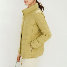 Load image into Gallery viewer, Women&#39;s Packable Waterproof Lightweight Puffer Jacket 95% White Duck Down Coat