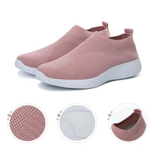 Load image into Gallery viewer, ACE SHOCK Women&#39;s Walking Tennis Shoes Slip on Easy Sneakers Casual Athletic Shoes