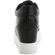Load image into Gallery viewer, ACE SHOCK Women&#39;s Platform Sneakers with Hidden Heel Fashion Lace-up Wedge Bride Wedding Shoes