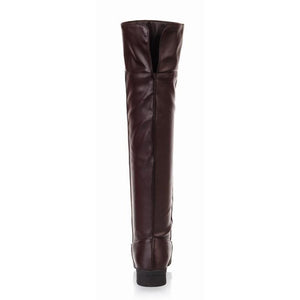 ACE SHOCK Men's Cosplay Boots Knee High Equestrian Riding Tall Boots Costume Shoes