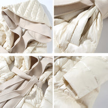 Load image into Gallery viewer, Women&#39;s 90% White Duck Down Long Puffer Coat with Hood
