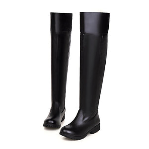 ACE SHOCK Men's Cosplay Boots Knee High Equestrian Riding Tall Boots Costume Shoes