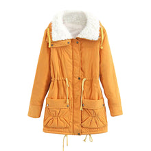 Load image into Gallery viewer, ACE SHOCK Women&#39;s Plus Size Winter Coats Faux Fur Lined Quilted Jackets Fashion Winter Parka
