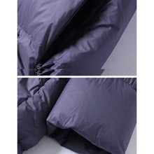 Load image into Gallery viewer, Women&#39;s Oversized 95% White Duck Down Long Puffer Coat with Hood