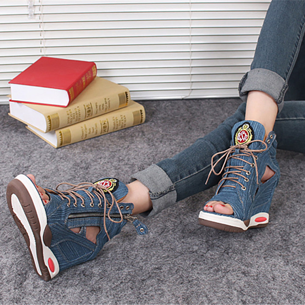 Ace shock wedge sales sneakers