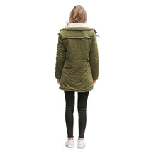 Load image into Gallery viewer, ACE SHOCK Women&#39;s Plus Size Winter Coats Faux Fur Lined Quilted Jackets Fashion Winter Parka
