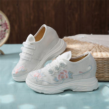 Load image into Gallery viewer, ACE SHOCK Women&#39;s Fashion Sneakers Embroidered Slip on Old Beijing Style Shoes