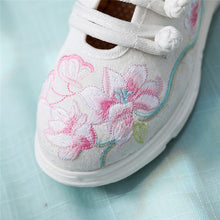 Load image into Gallery viewer, ACE SHOCK Women&#39;s Fashion Sneakers Embroidered Slip on Old Beijing Style Shoes