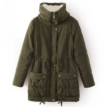 Load image into Gallery viewer, ACE SHOCK Women&#39;s Plus Size Winter Coats Faux Fur Lined Quilted Jackets Fashion Winter Parka