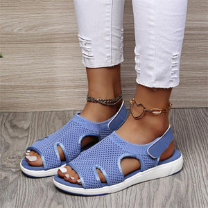 Athletic Sandals for Women Flat Casual Lightweight Open Toe Comfy Summer Sport Shoes Wide Width