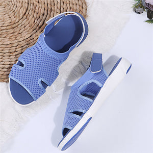Athletic Sandals for Women Flat Casual Lightweight Open Toe Comfy Summer Sport Shoes Wide Width