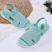 Load image into Gallery viewer, Athletic Sandals for Women Flat Casual Lightweight Open Toe Comfy Summer Sport Shoes Wide Width